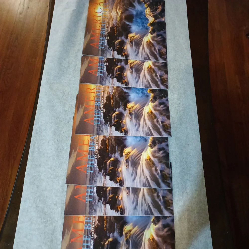 6 Wall Calendars 12 x 12 America the Beautiful 16 Months